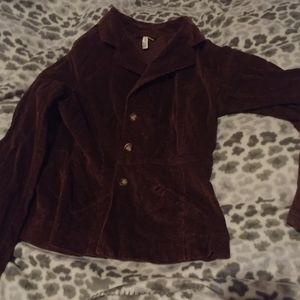 Brown corduroy jacket